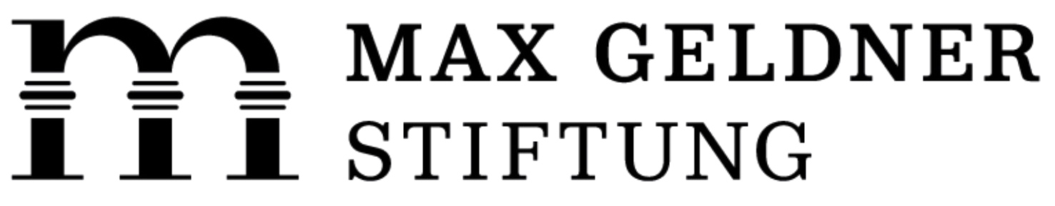 Das Logo der Max Geldner Stiftung.