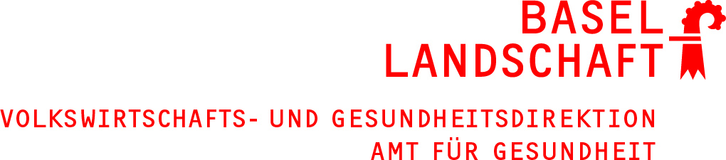 Das Logo vom Amt für Gesundheit Kanton Basel-Landschaft.