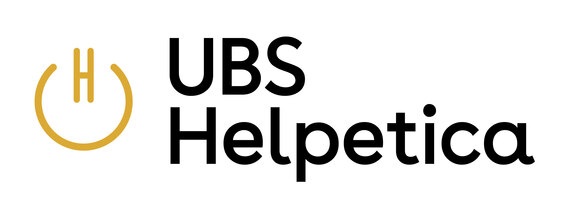 Das Logo von UBS Helpetica.